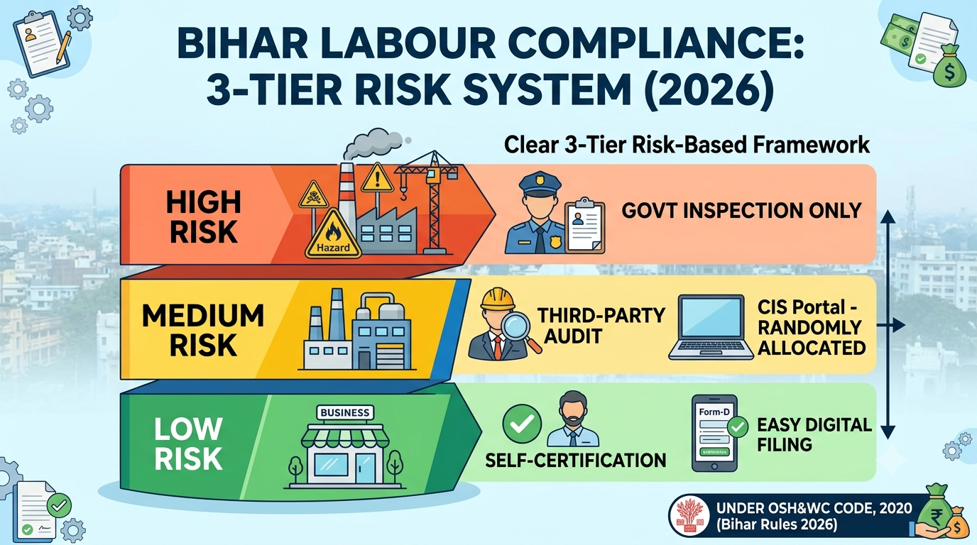 Bihar Introduces Self-Certification and Third-Party Audit Framework for Labour Compliance