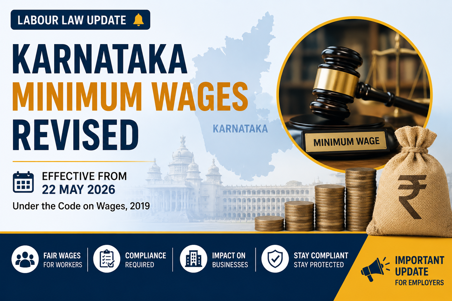 Karnataka Government Revises Minimum Wages