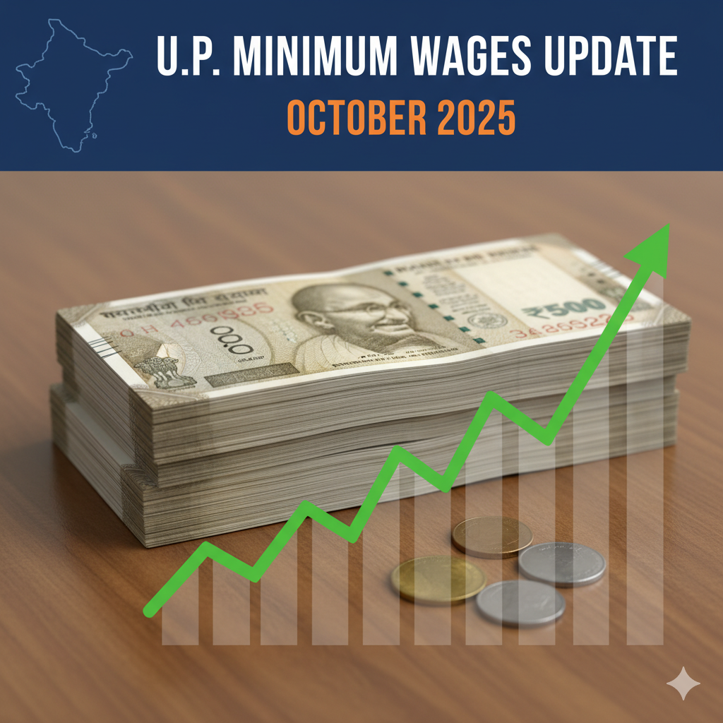 Uttar Pradesh Minimum Wages Update: New Variable Dearness Allowance (VDA) in Effect from October 1, 2025